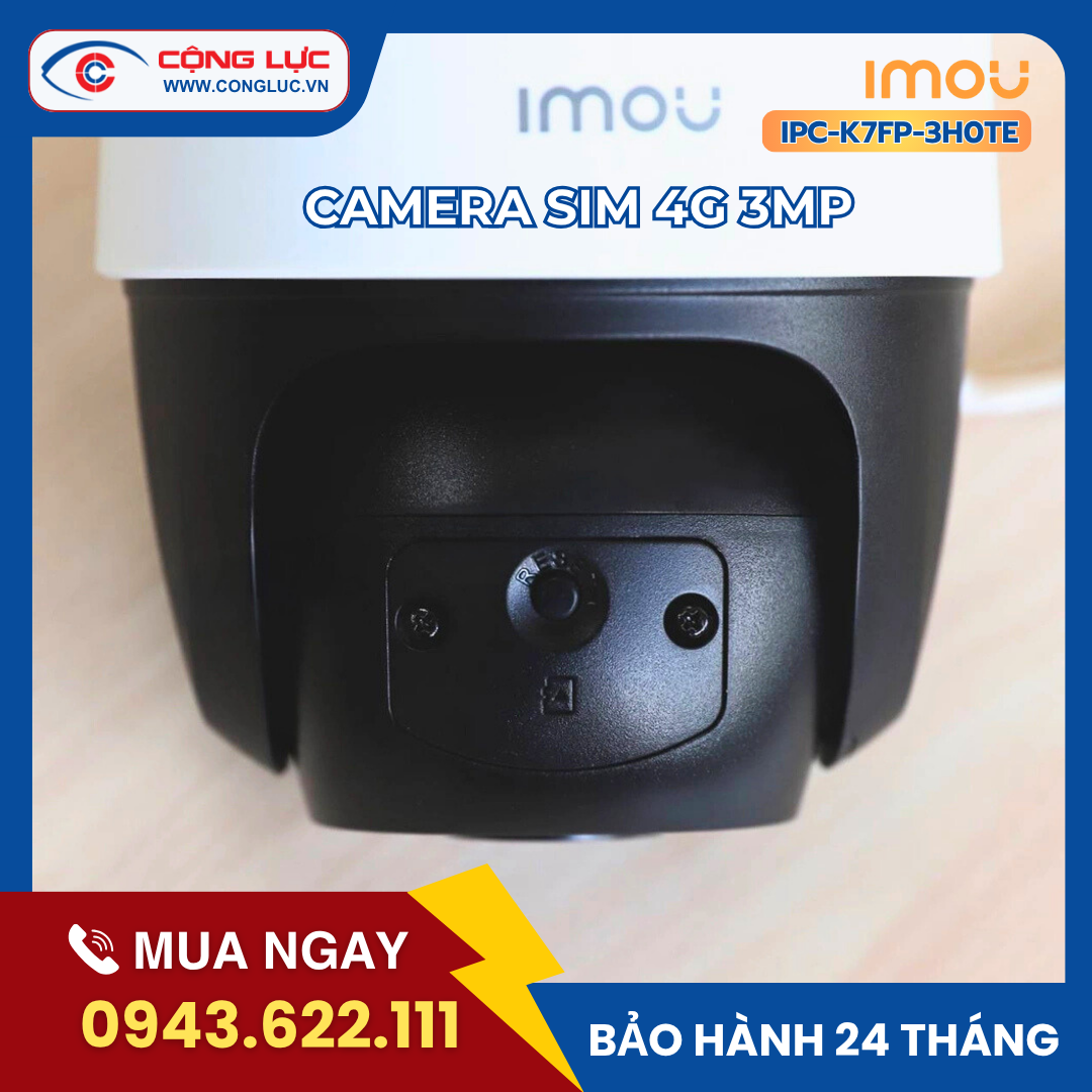 Camera IMOU sim 4G Cruiser SC 4G 3MP IPC-K7FP-3H0TE